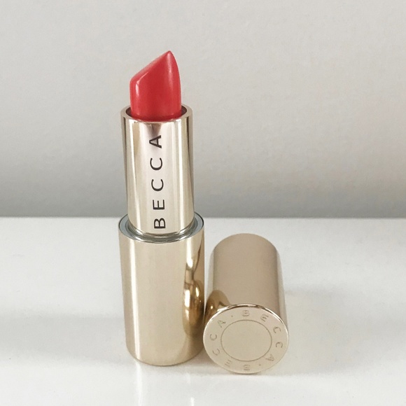 Becca Poppy Color Lipstick - Brand New - Picture 1 of 4